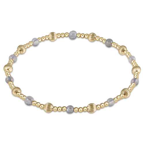 Enewton Dignity Sincerity Pattern 4mm Bead Bracelet - Labradorite