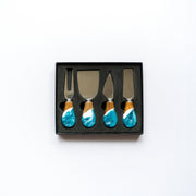 Resin Coated Cheese Spreader Set -Ocean Vibes