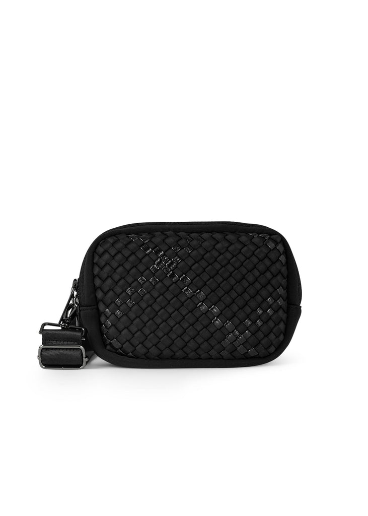 Amy Noir Woven Belt Bag – The Red Owl