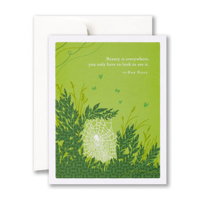 "Beauty Is Everywhere" Birthday Card