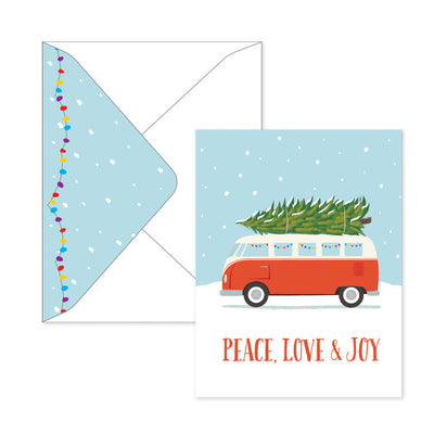 Festive Tree Boxed Note Card Set