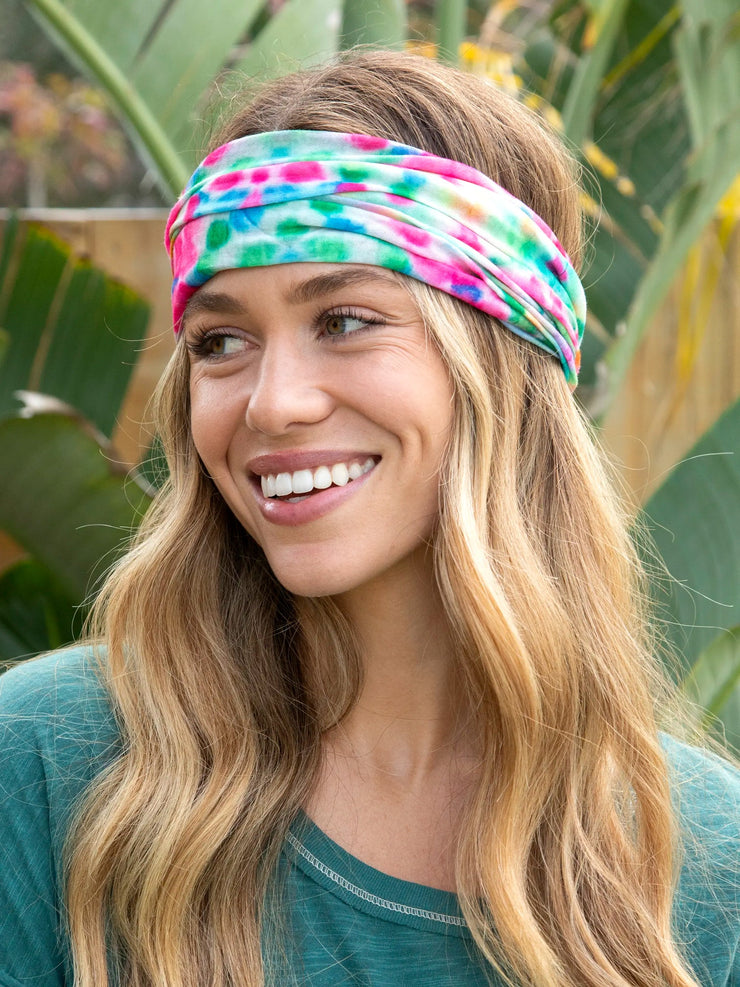 Natural Life Rainbow Tie-Dye Boho Bandeau