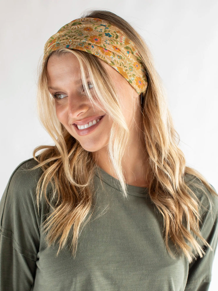 Mandala Light Grey Half Boho Bandeau