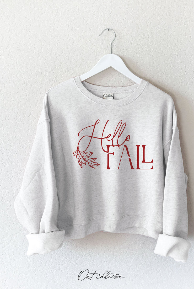 Hello Fall Mid Graphic Sweatshirt