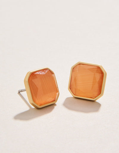 Spartina 449 Chateau Studs in Optic Sunstone