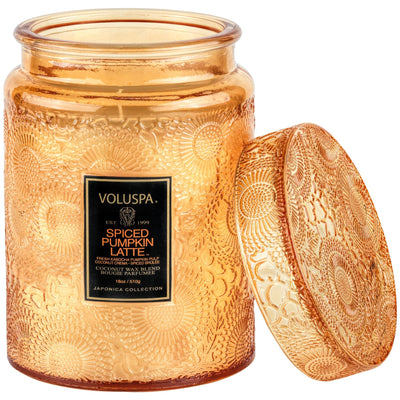 Voluspa Spiced Pumpkin Latte Large Jar