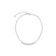 Round Stone Tennis Anklet