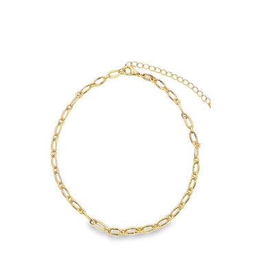 Cuban Chain Gold Filled Anklet