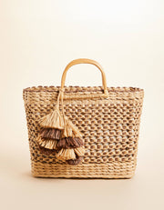 Spartina 449 Papyrus Basket Tote - Brown