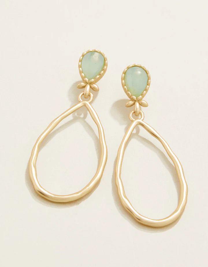 Spartina 449 Nara Teardrop Earrings Sea Foam