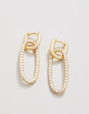 Spartina 449 Hudson Convertible Hoop Earrings