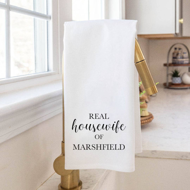 Real Housewife of Cheshire Tea Towel