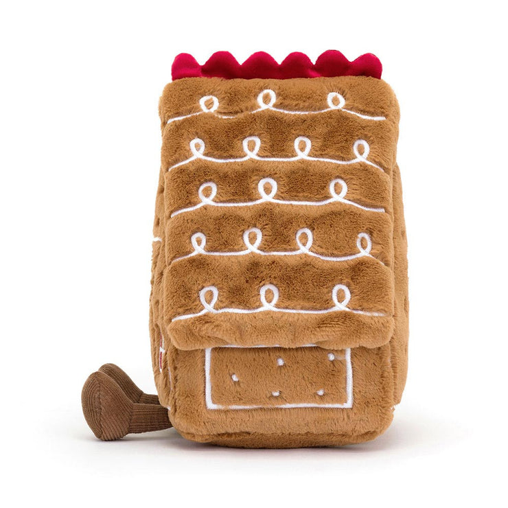 Jellycat Amuseable Gingerbread Holiday House