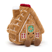 Jellycat Amuseable Gingerbread Holiday House