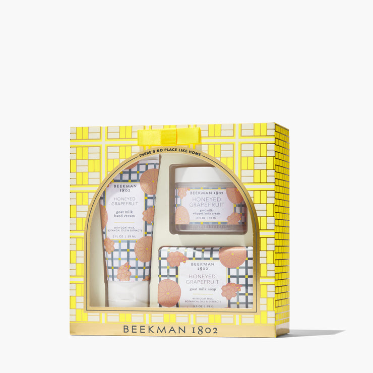 Beekman 1802 Honeyed Grapefruit Bodycare Gift Set