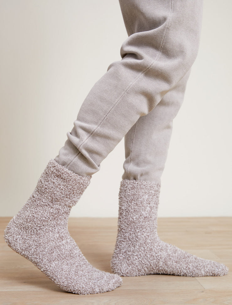 Barefoot Dreams Cozychic Heathered Men's Socks