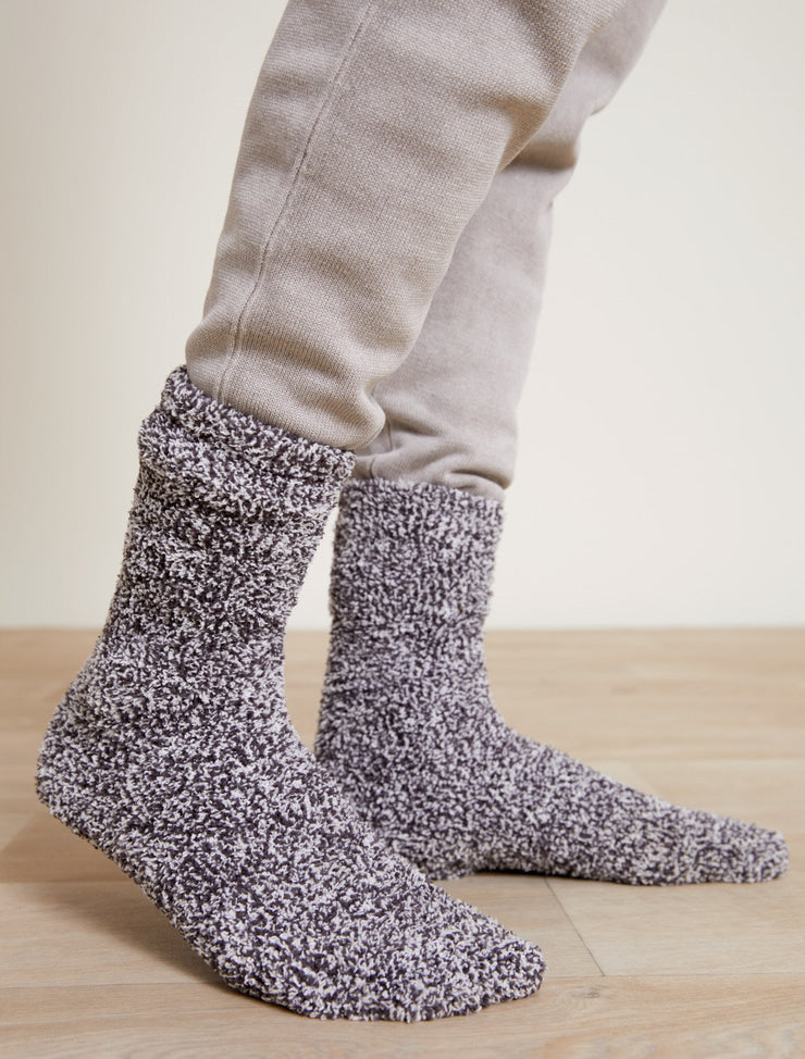 Barefoot Dreams Cozychic Heathered Men's Socks