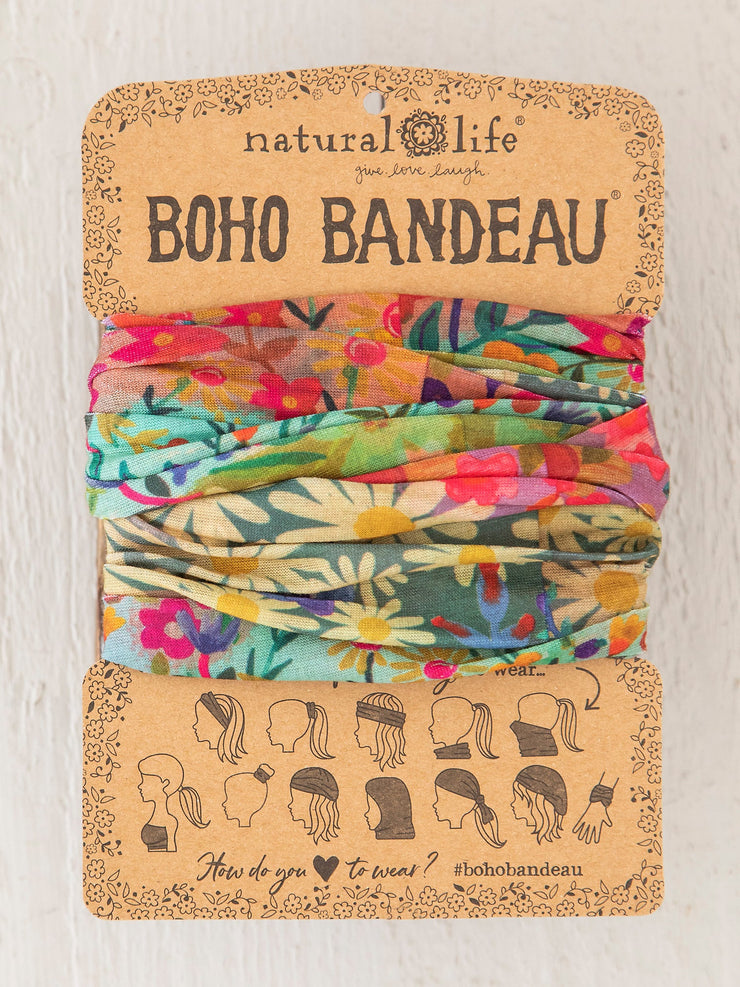 Natural Life Wildflower Border Boho Bandeau