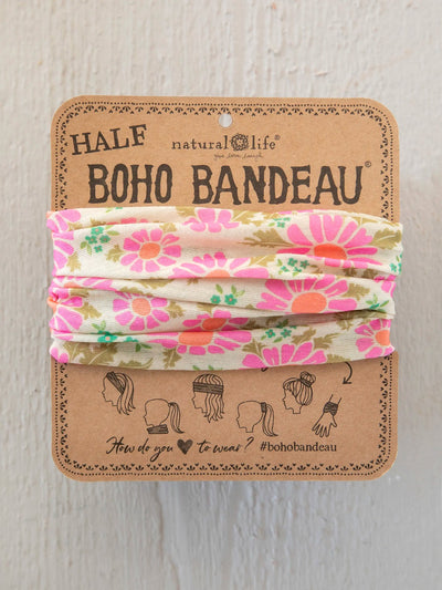 Natural Life Floral Vintage Cream Half Bandeau