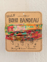 Pink Patchwork Half Boho Bandea