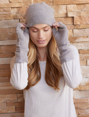 Barefoot Dreams Cozy Chic Fingerless Gloves