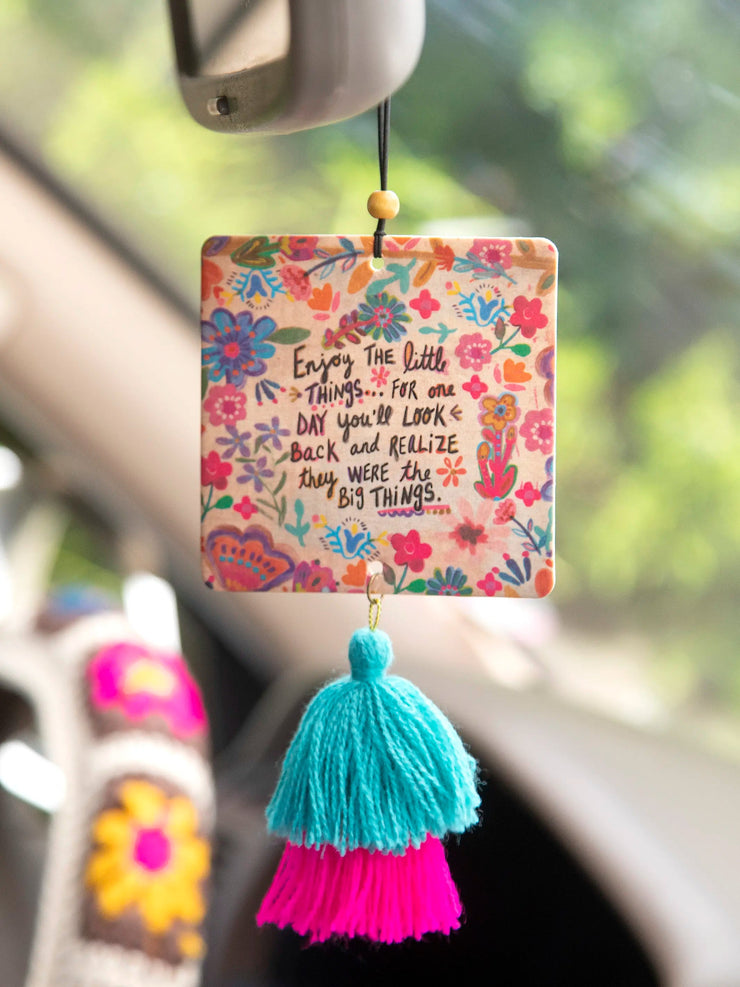 Car Air Freshener - Enjoy the Little Things