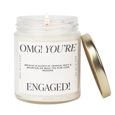 OMG You're Engaged Candle