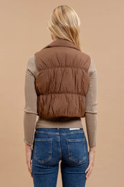 Espresso Yourself Puffer Vest