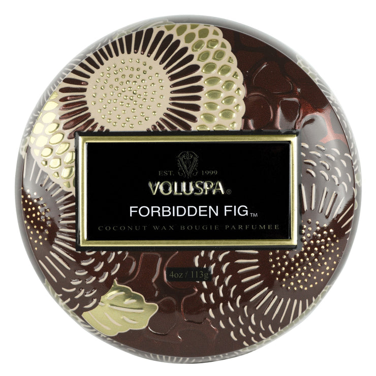 Voluspa Forbidden Fig Mini Tin Candle