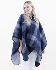 Cozy Check Plaid Ruana