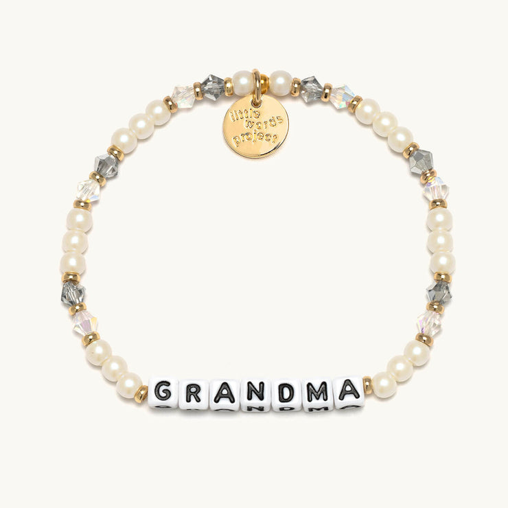 Little Words Project Grandma Bracelet - String of Pearls