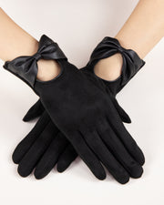 On-the-Go Bow Touch Gloves