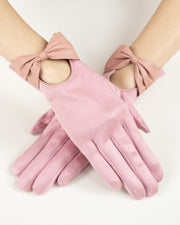 On-the-Go Bow Touch Gloves