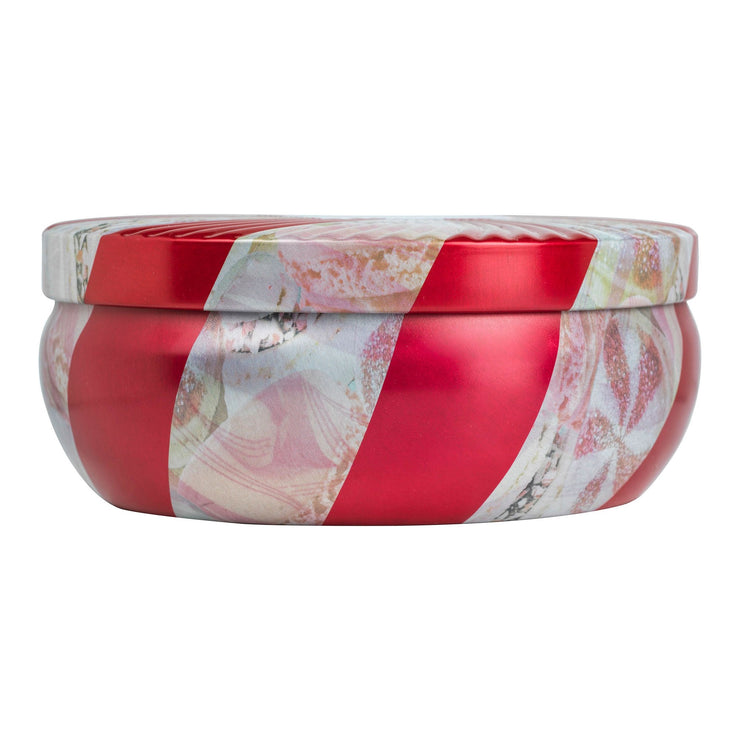 Voluspa Crushed Candy Cane 3 Wick Tin Candle