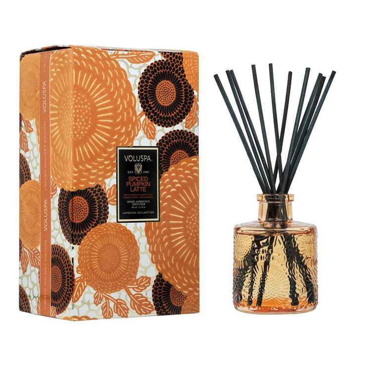 Voluspa Pumpkin Spice Latte Reed Diffuser