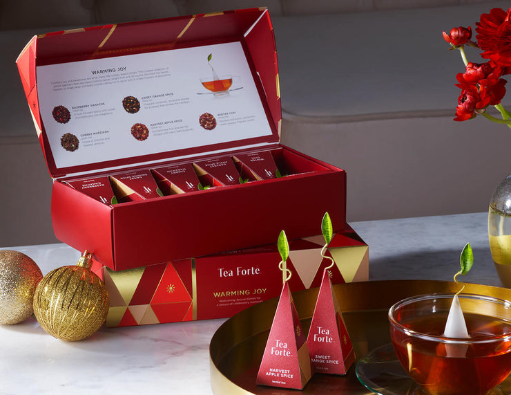 Tea Forte Petite Presentation Box Warming Joy