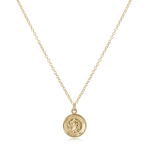 Enewton Gold Protection Disc Necklace