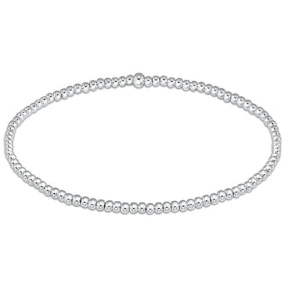 Enewton Classic Sterling Silver 2mm Bead  Bracelet