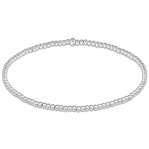 Enewton Classic Sterling Silver 2mm Bead  Bracelet