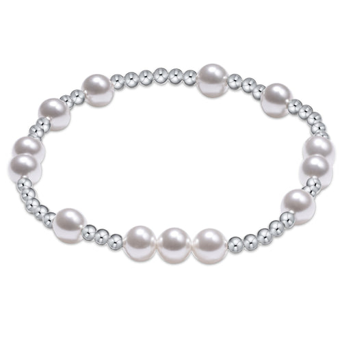 Enewton Hope Unwritten Sterling 6mm Bead Bracelet - Pearl