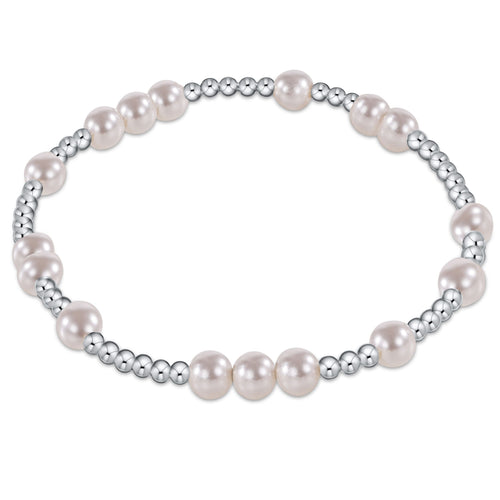 Enewton Hope Unwritten Sterling 5mm Bead Bracelet - Pearl