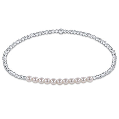 Enewton Sterling Bliss 2mm Pearl Bead Bracelet