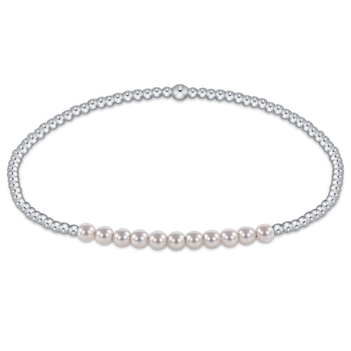 Enewton Sterling Bliss 2mm Pearl Bead Bracelet