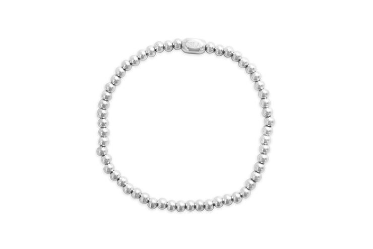 Isla Waterproof Silver 24/7 Stretch 4mm Bracelet