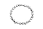 Isla Waterproof Silver 24/7 Stretch 8mm Bracelet