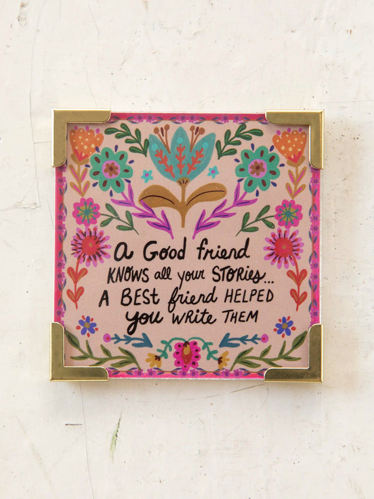 Corner Magnet - Good Friend Stories