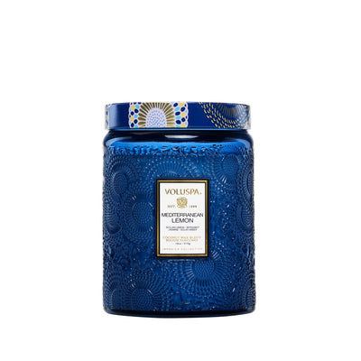 Voluspa Mediterranean Lemon Jar Candle