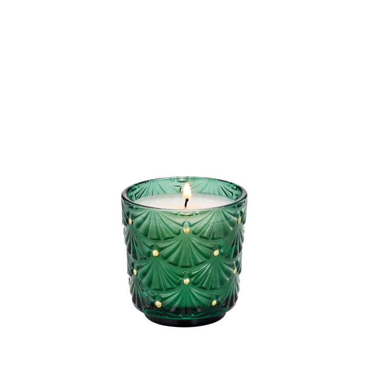 Voluspa Noble Fir Garland Pedestal Candle