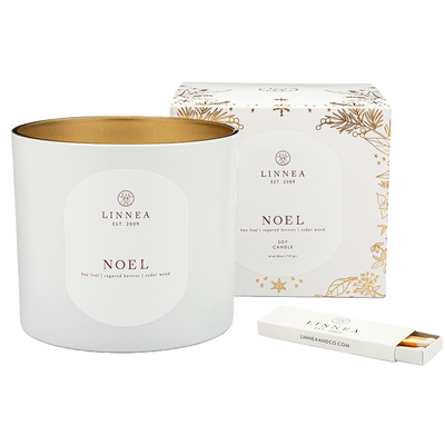 Linnea Noel Three Wick Candle