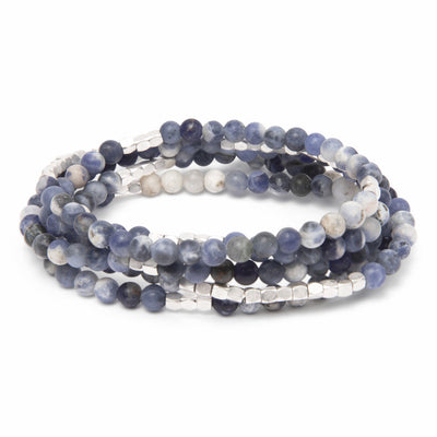 Scout Curated Wears Stone Wrap - Blue Sodalite